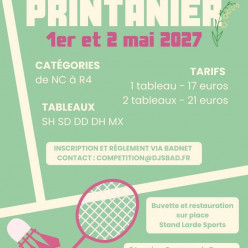 3ème tournoi Printanier