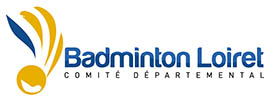 Logo Badminton Loiret, Comité Départemental