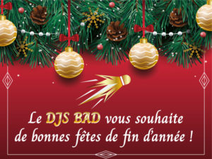 Lire la suite à propos de l’article Programme DJS Bad des vacances de Noël