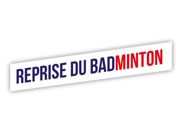 Reprise du badminton pour les mineurs