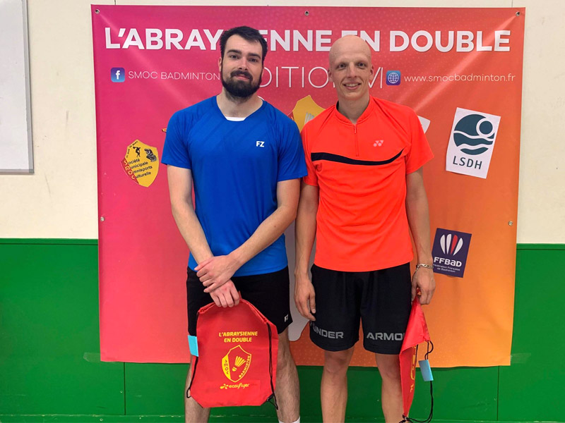 Tournoi Abraysienne en double, Thomas et Paulin