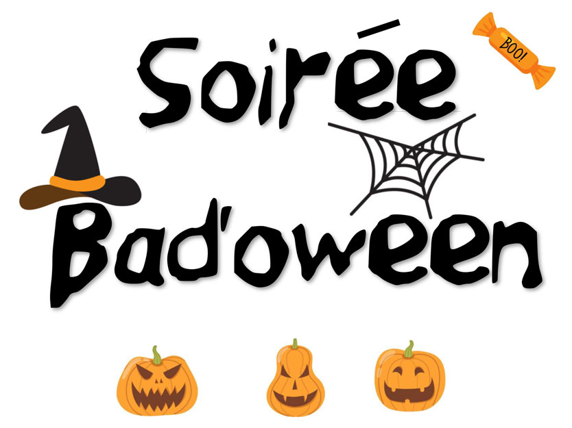 You are currently viewing Soirée Bad’oween le 3 novembre 🧛‍♀️